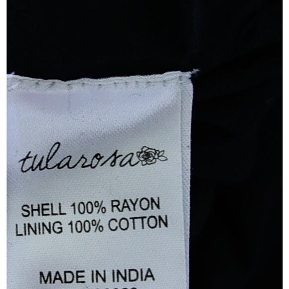 Tularosa Black Low-back Cottage Midi dress size XS - Picture 4 of 5